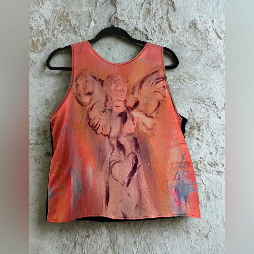 “Love in the City of Angels” Art Top by Ane Howard